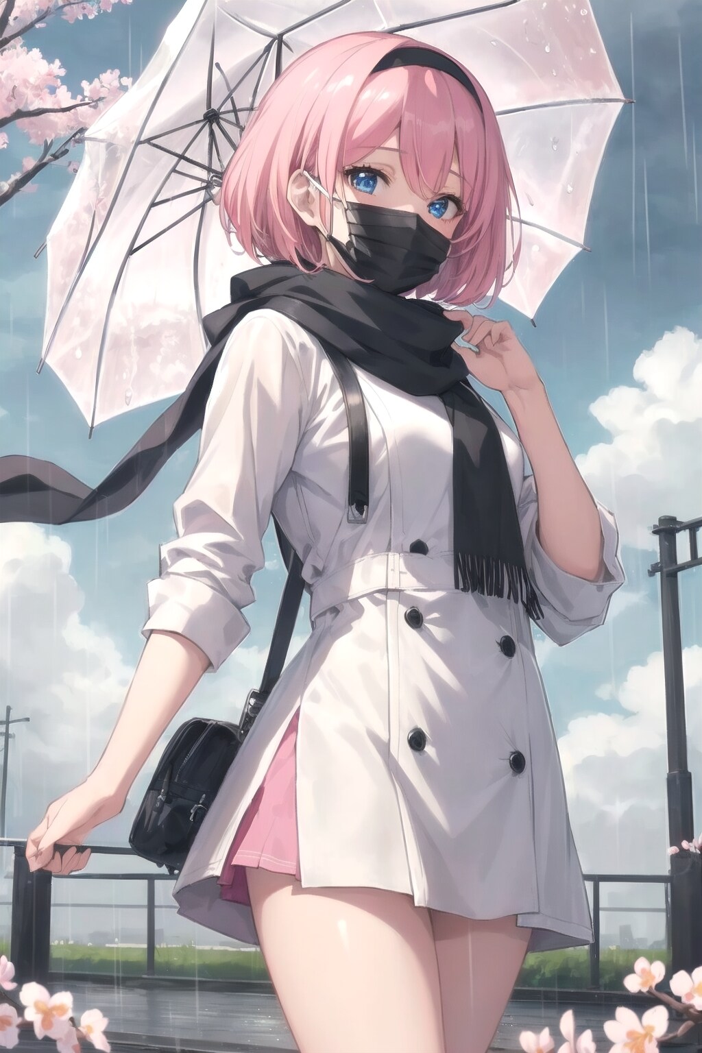 花粉症警戒（雨）