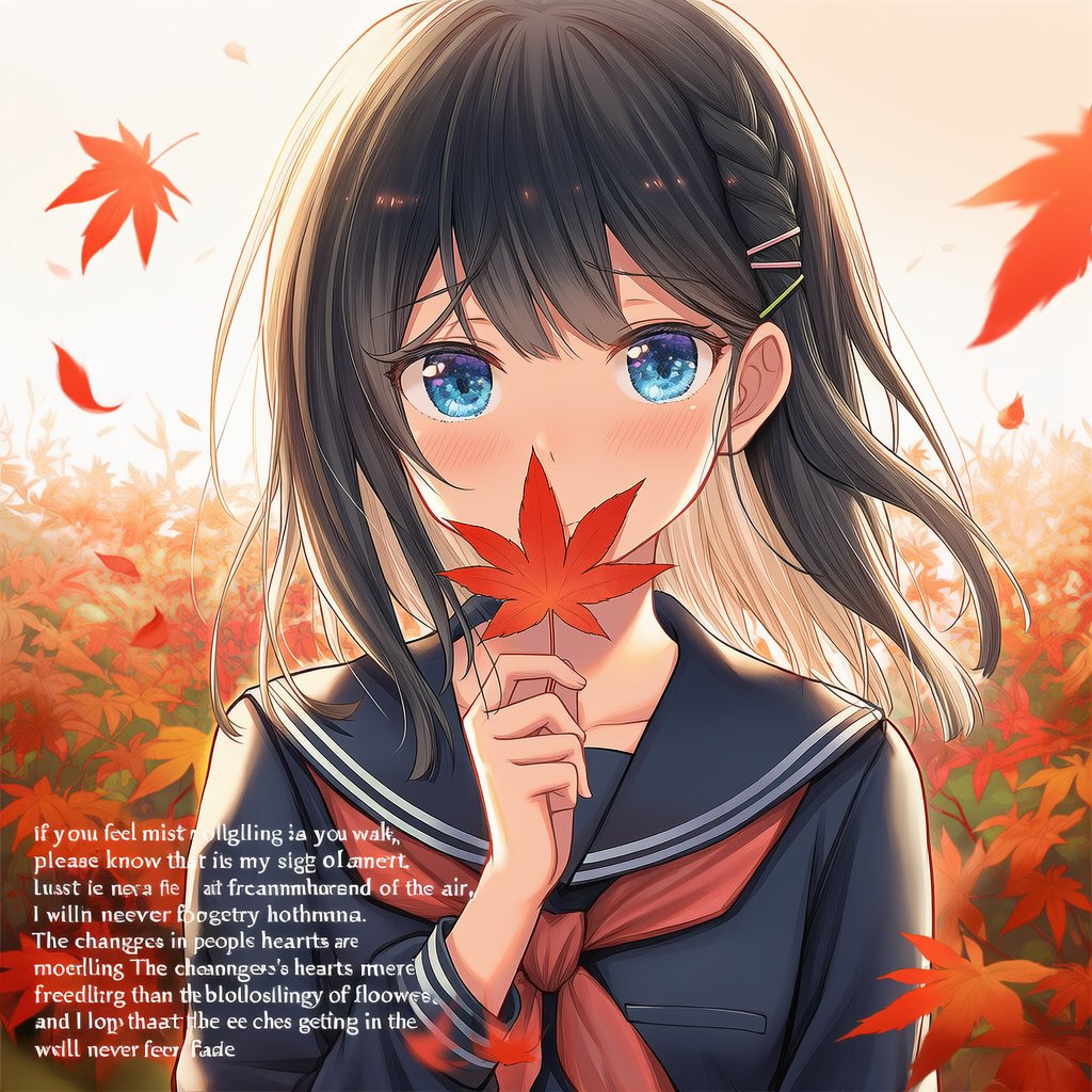 10月の花　もみじ（楓）