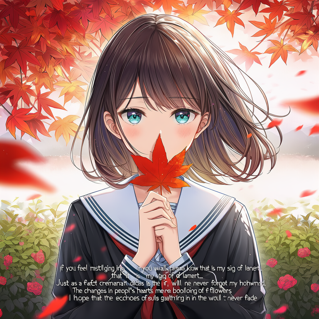 10月の花　もみじ（楓）