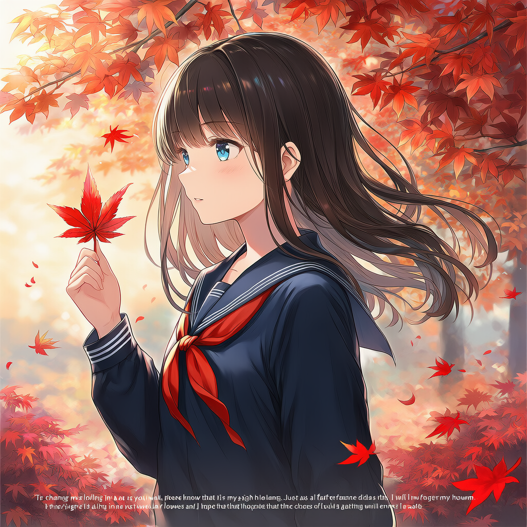 10月の花　もみじ（楓）