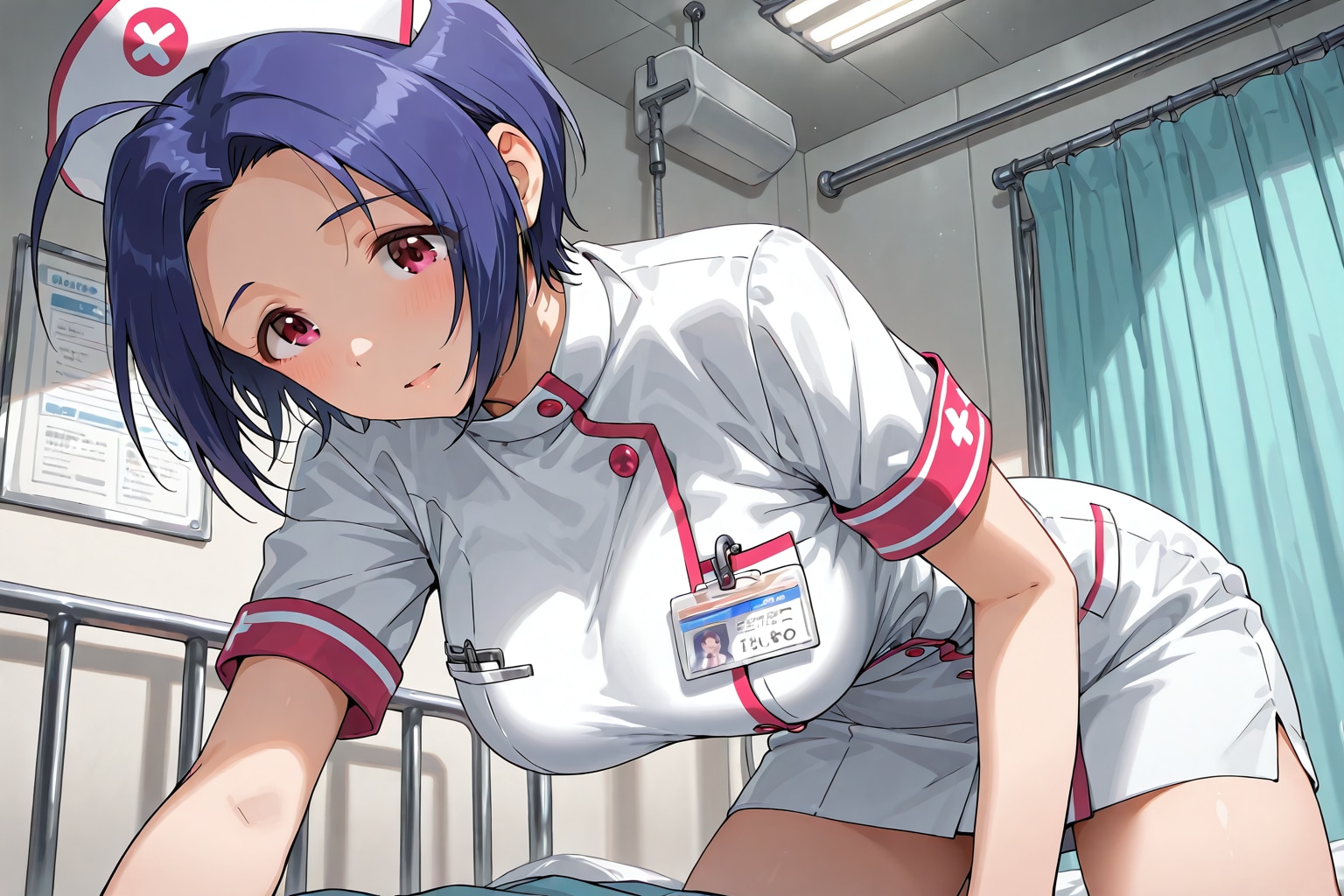 ナース服の三浦あずさ | の人気AIイラスト・グラビア