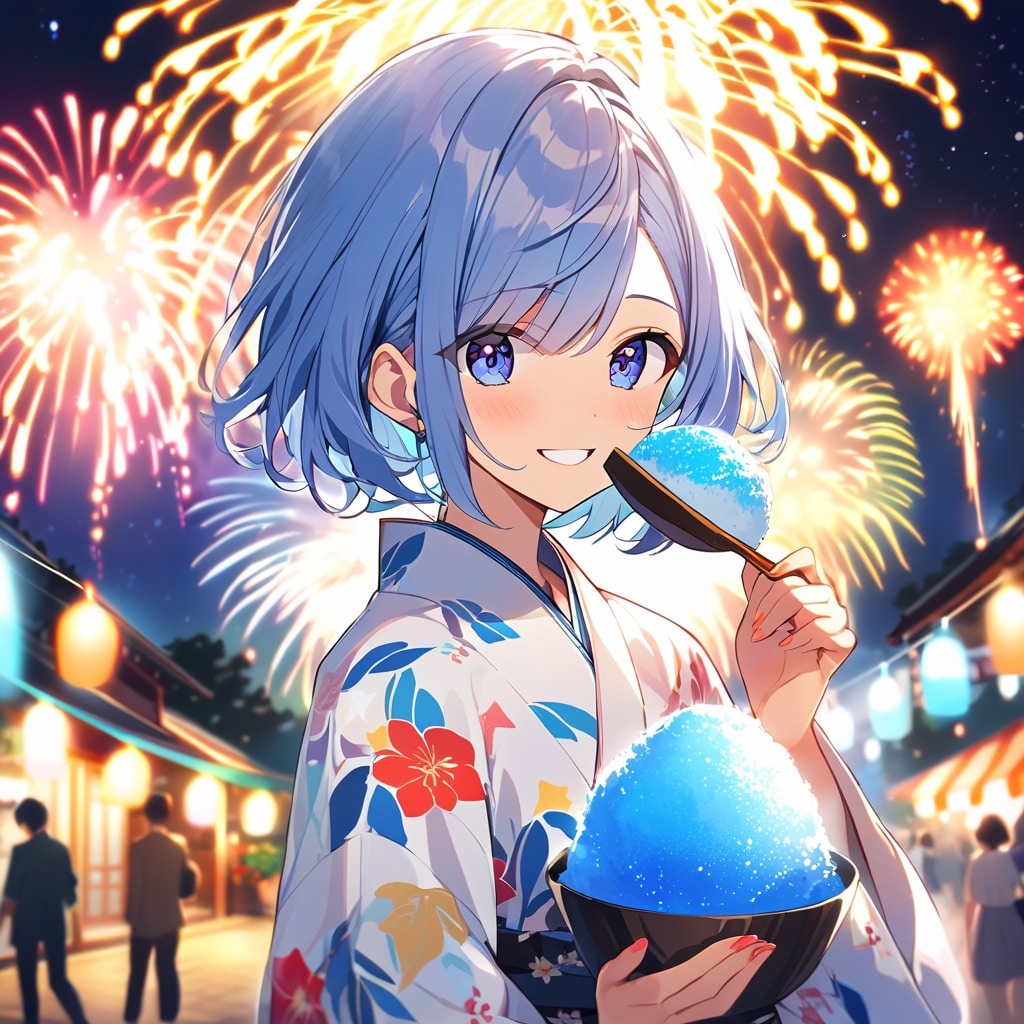 七夕の夏祭り