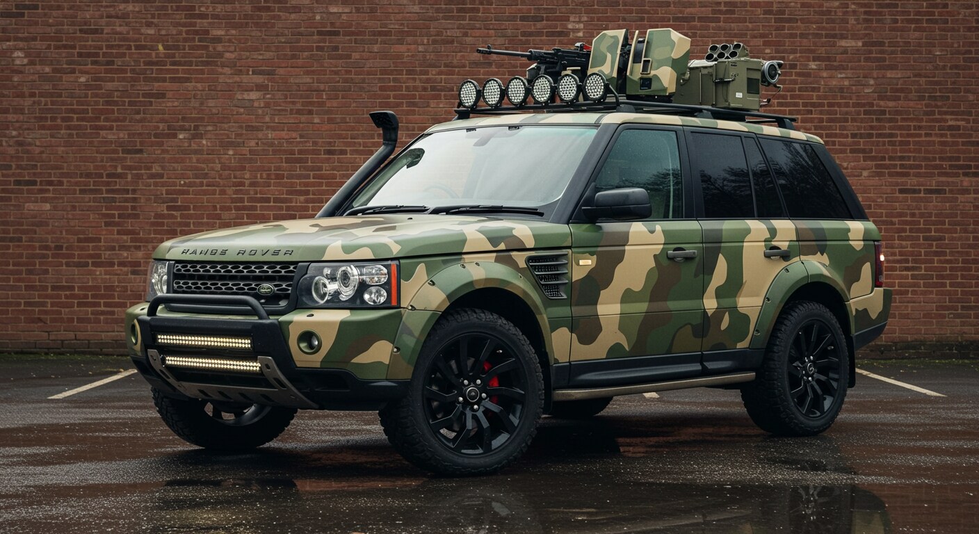 レンジローバー軍用車