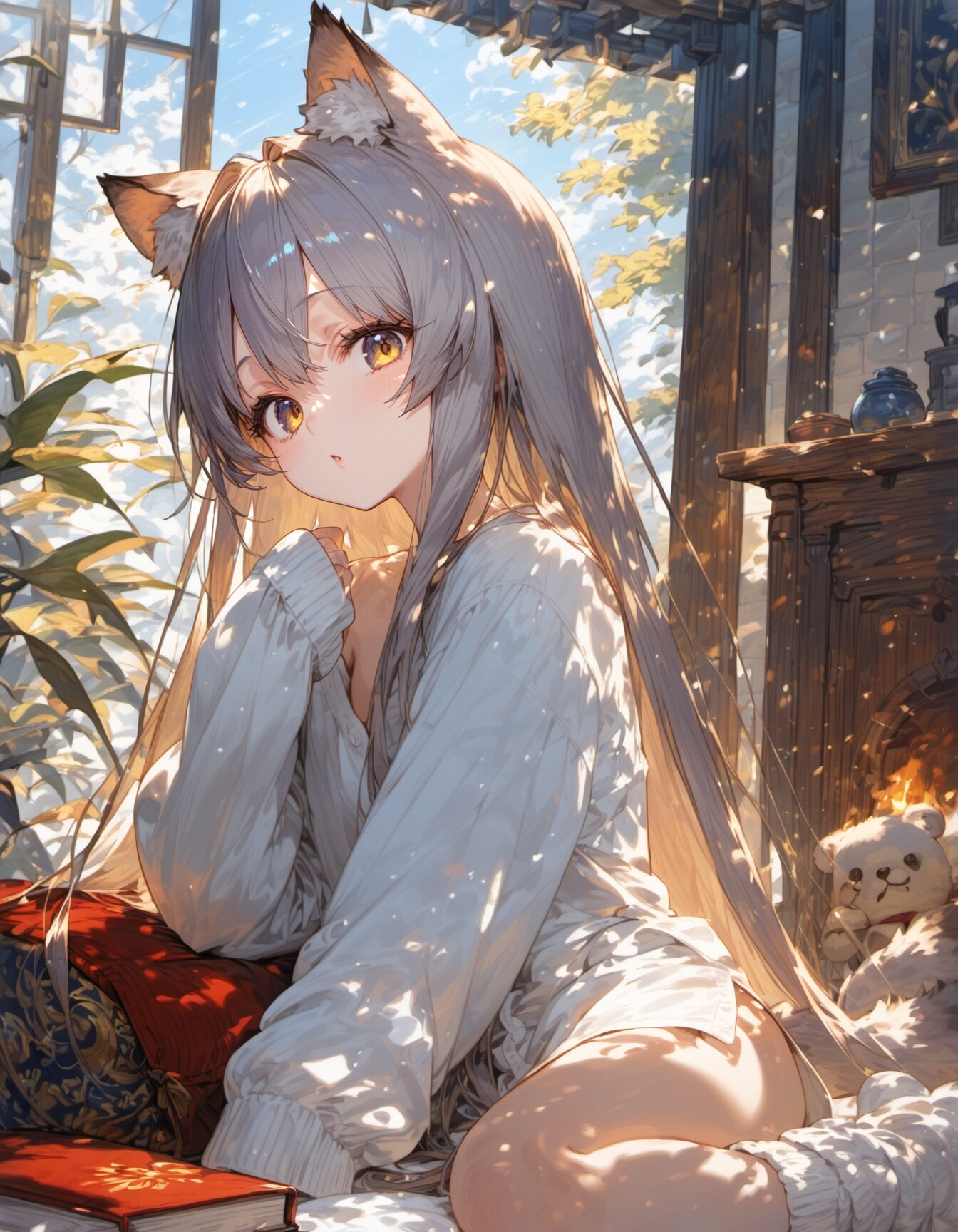 Fireside Stories | の人気AIイラスト・グラビア