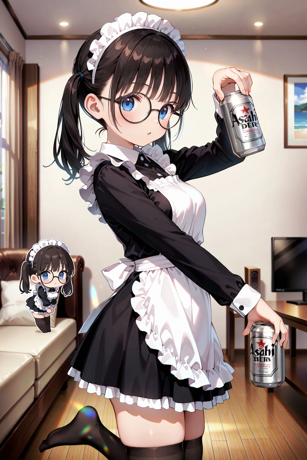 黒髪ツインテのみゆきちゃん