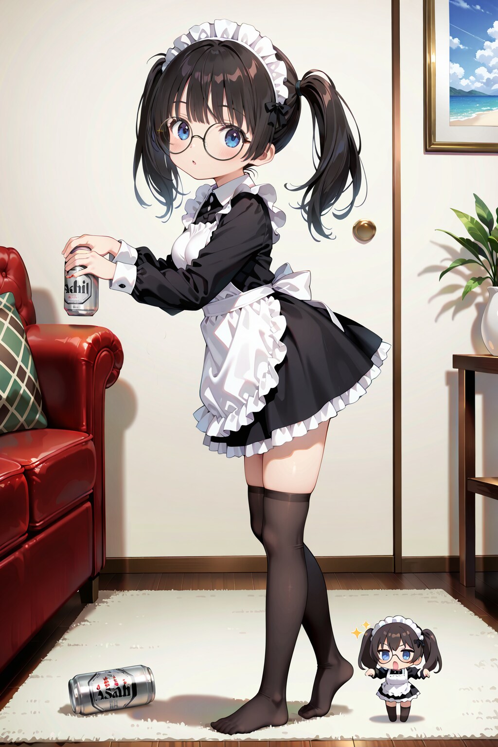 黒髪ツインテのみゆきちゃん