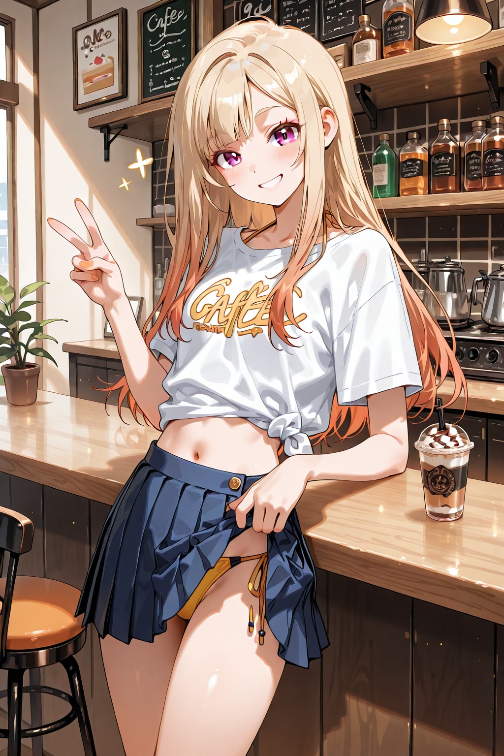 チラ見せ