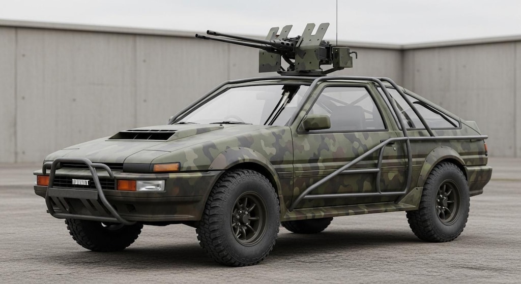 AE86軍用車