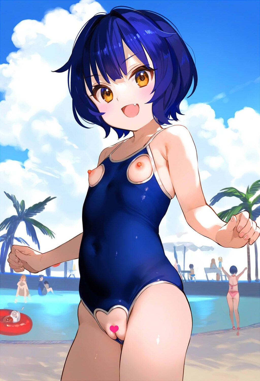 マヤちゃんのえっちなスクール水着