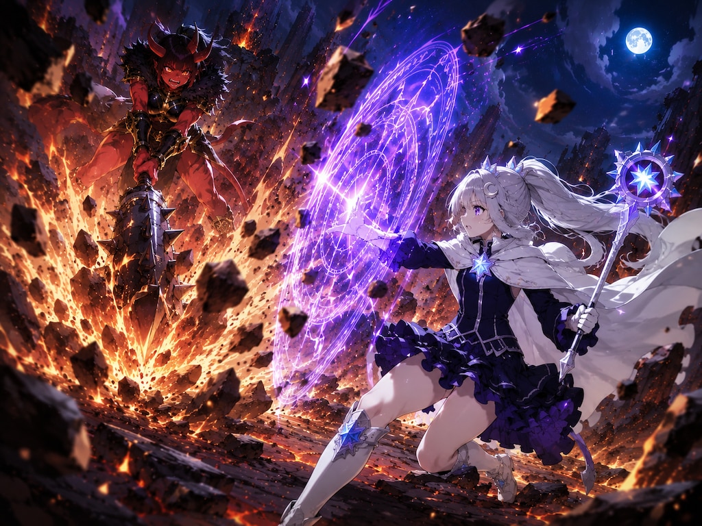 魔法少女 vs オーガさん