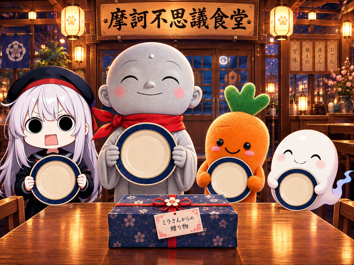 ミラさんから御皿を頂きました有難う御座います | の人気AIイラスト・グラビア