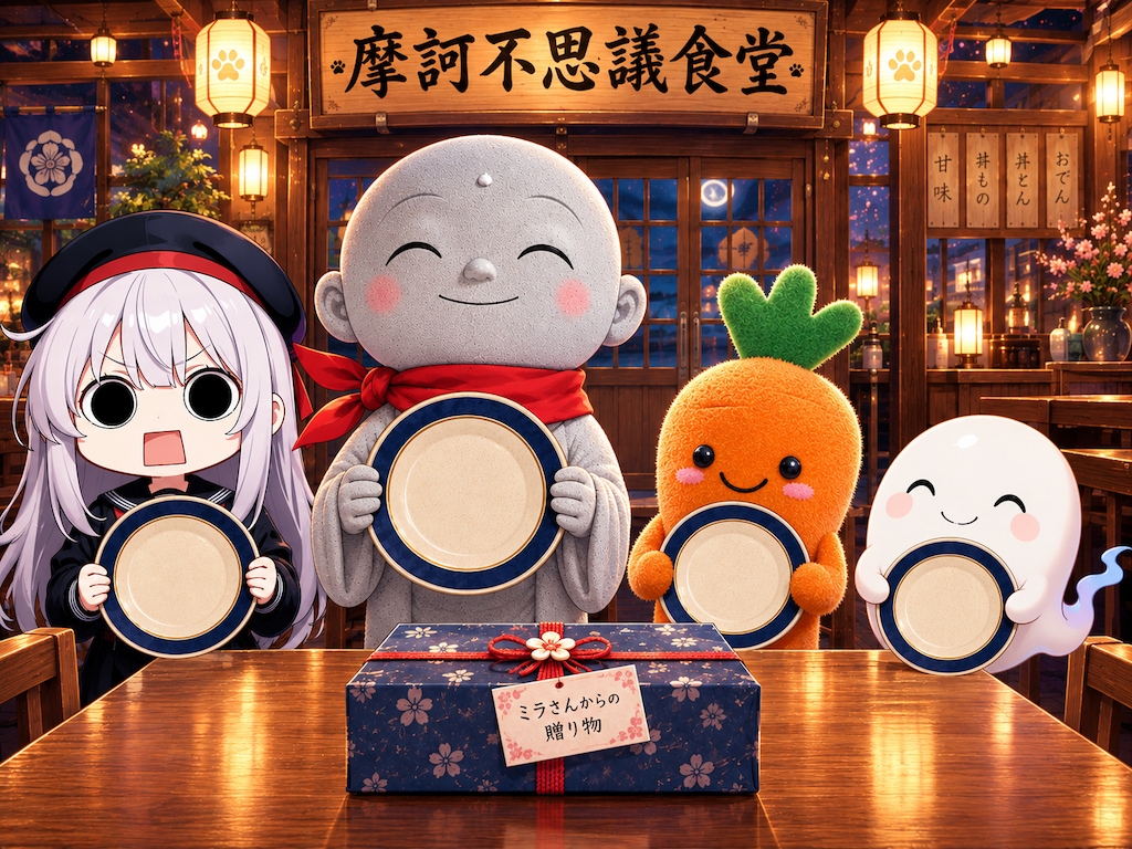 ミラさんから御皿を頂きました有難う御座います