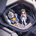 担当アイドル、ガンダムに乗る？ 2枚目