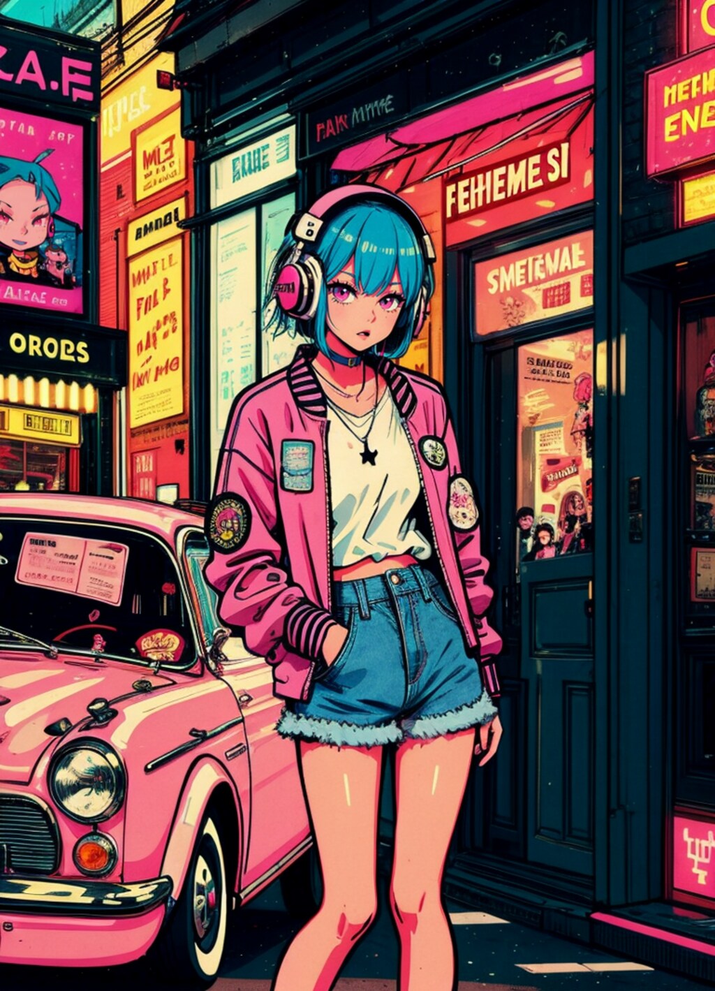 アメリカンレトロ風