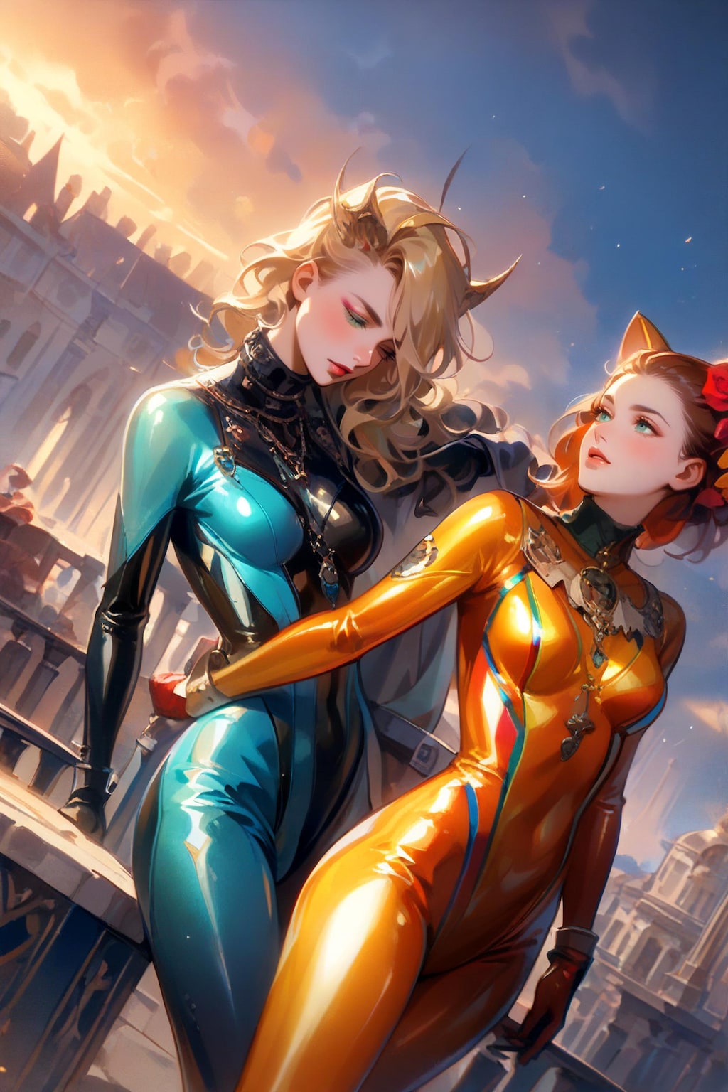 ラバースーツなお姉さん💕83