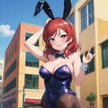 バニーガールの西木野真姫 2枚目