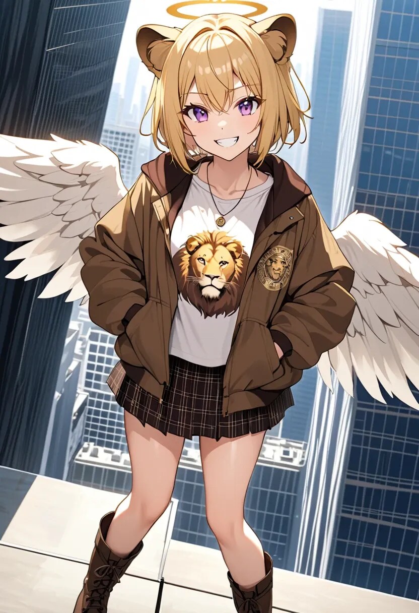 摩天楼の上 | の人気AIイラスト・グラビア