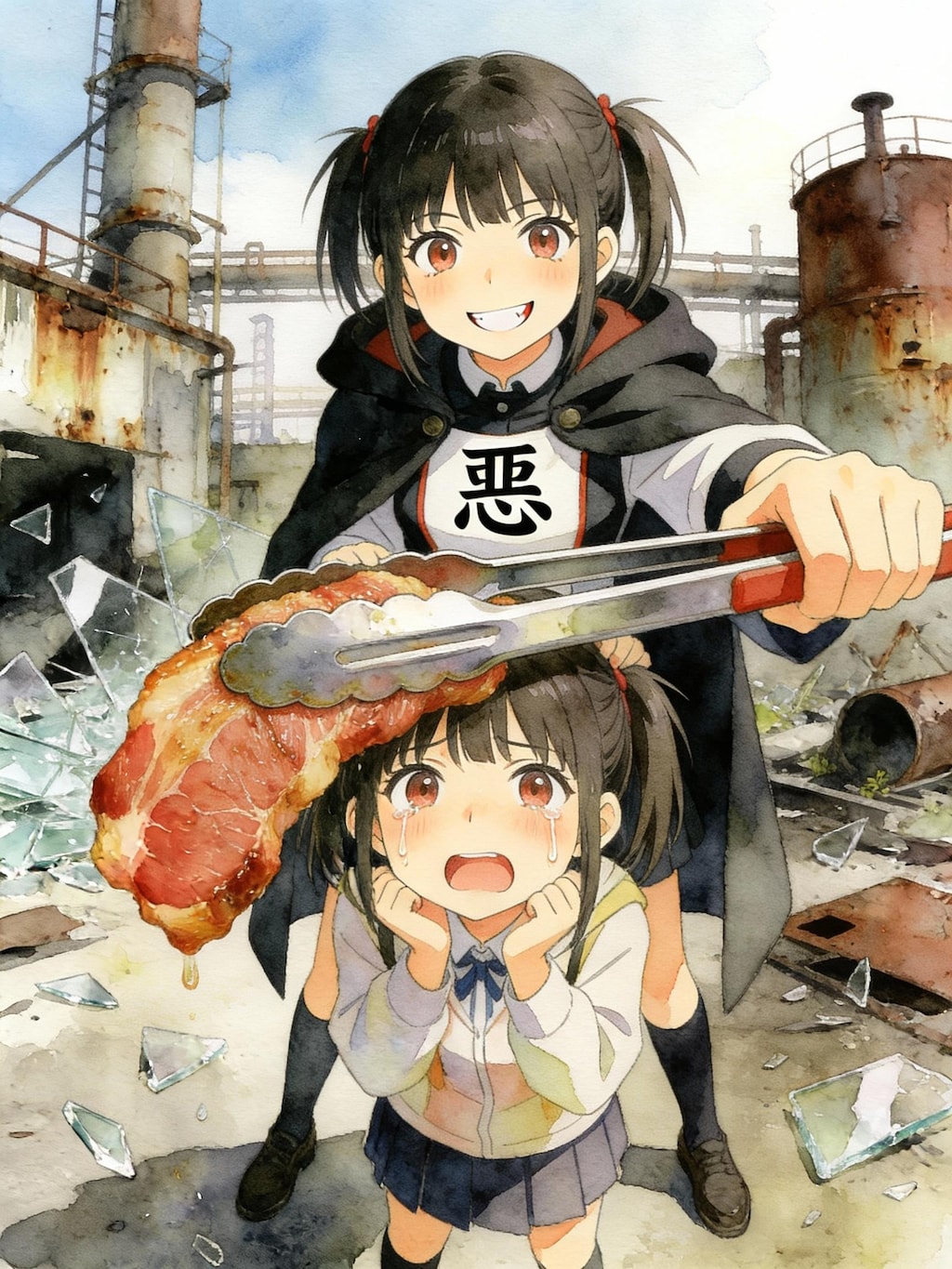 悪の組織の少女