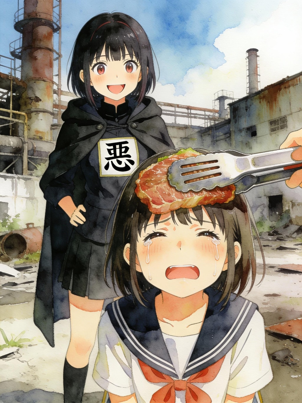 悪の組織の少女