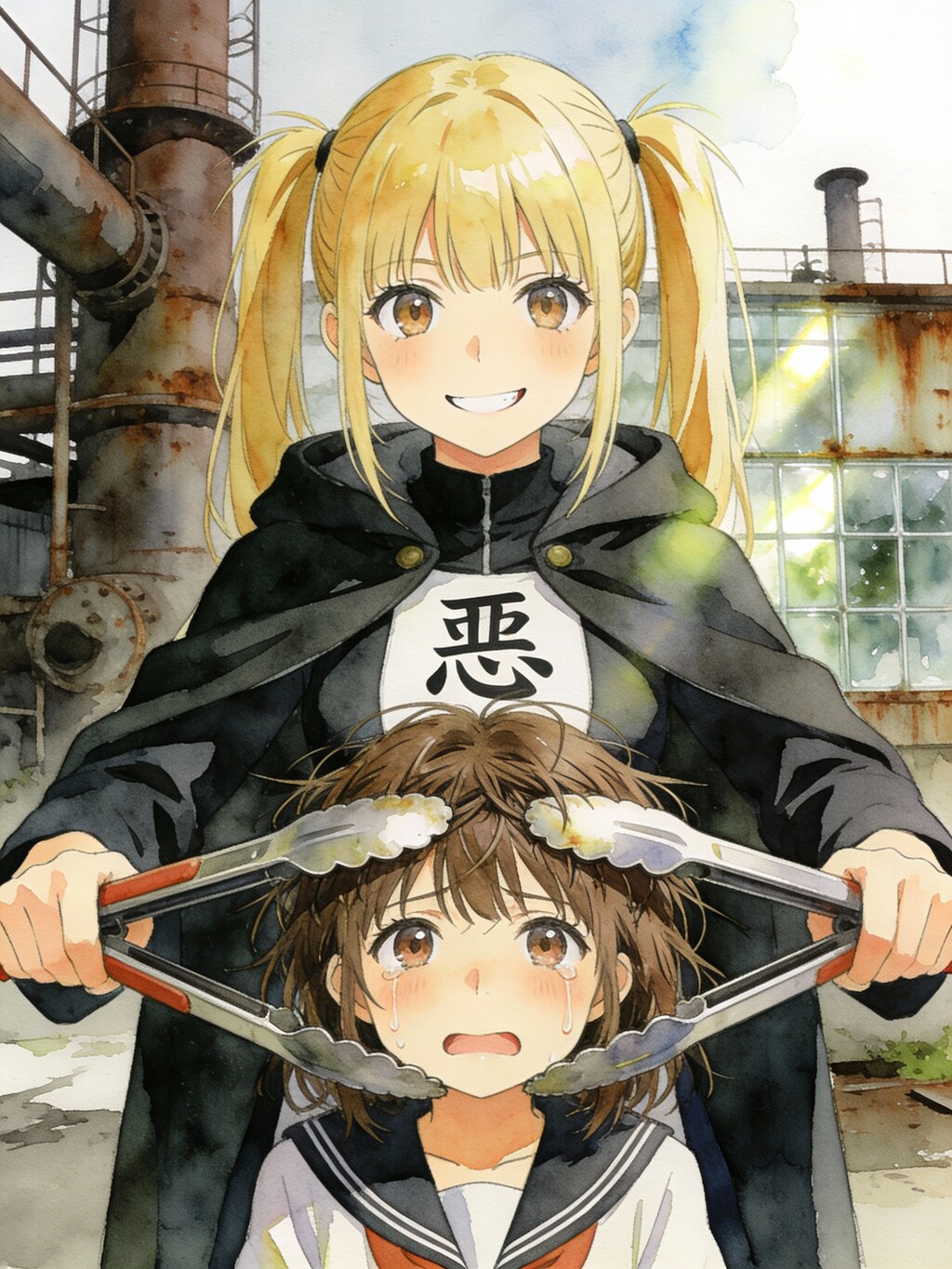 悪の組織の少女