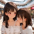百合中学生、肩にキス 3枚目
