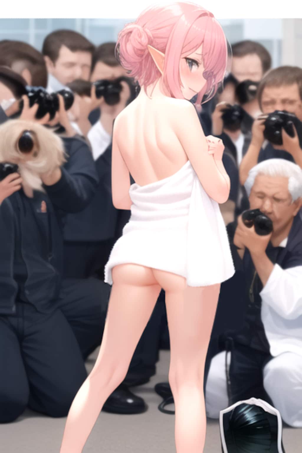 バスタオル撮影会