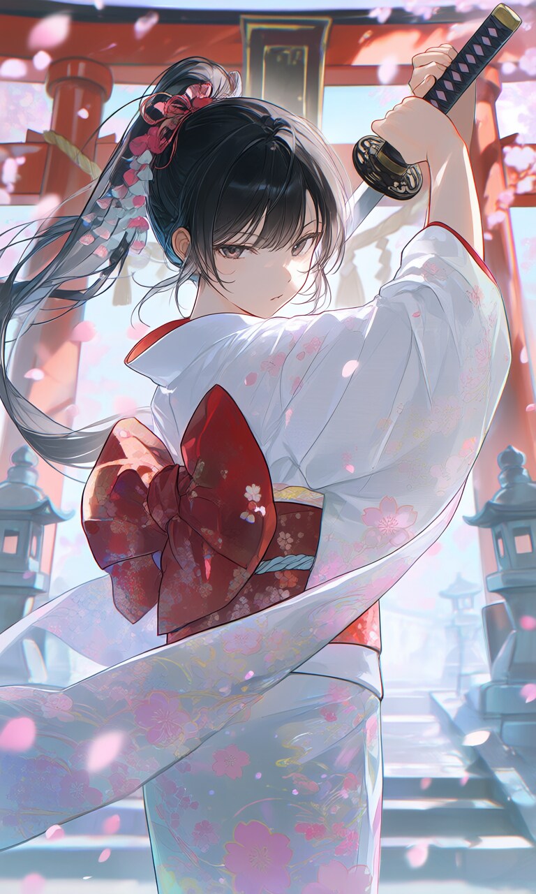 剣人女子 | の人気AIイラスト・グラビア