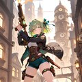スチームパンクでかっこいいちよるさん 2枚目