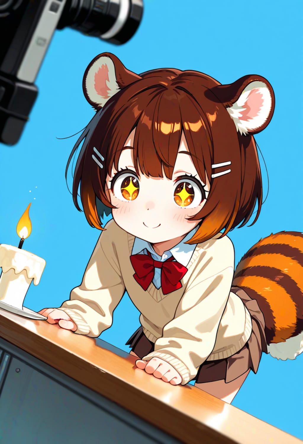 「なにしてるのー？」