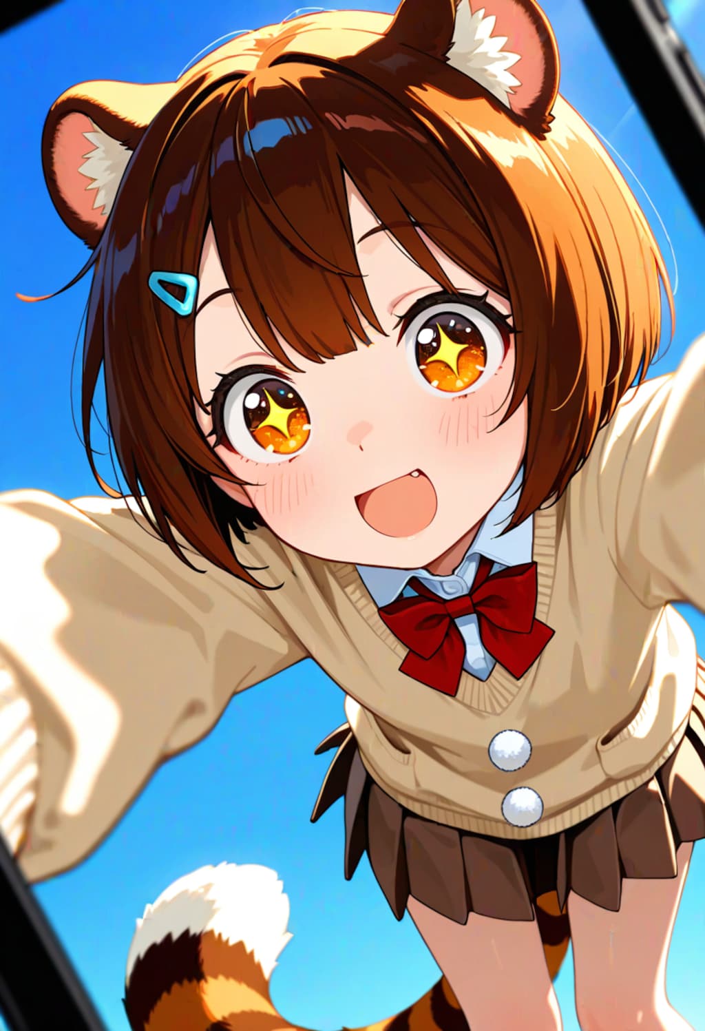 「なにしてるのー？」