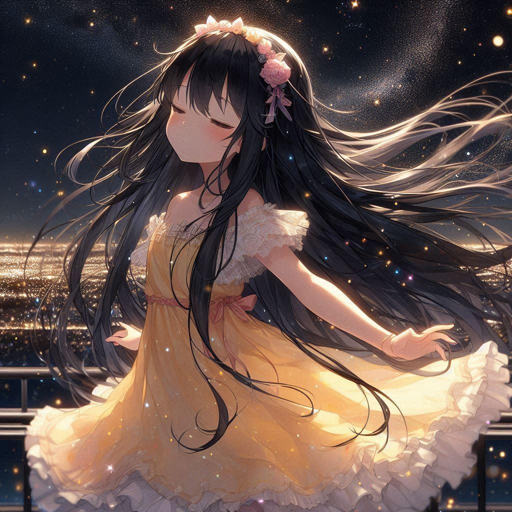 星降る夜に踊る少女