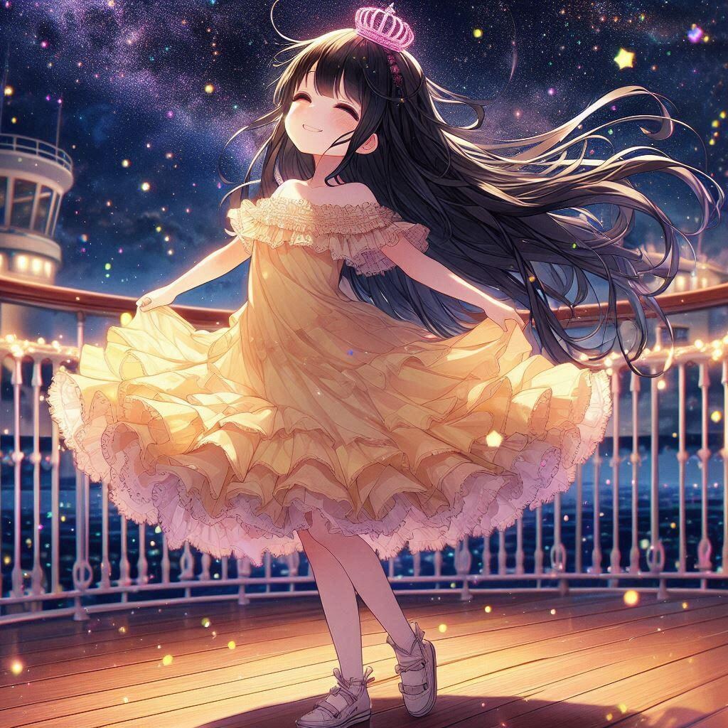 星降る夜に踊る少女