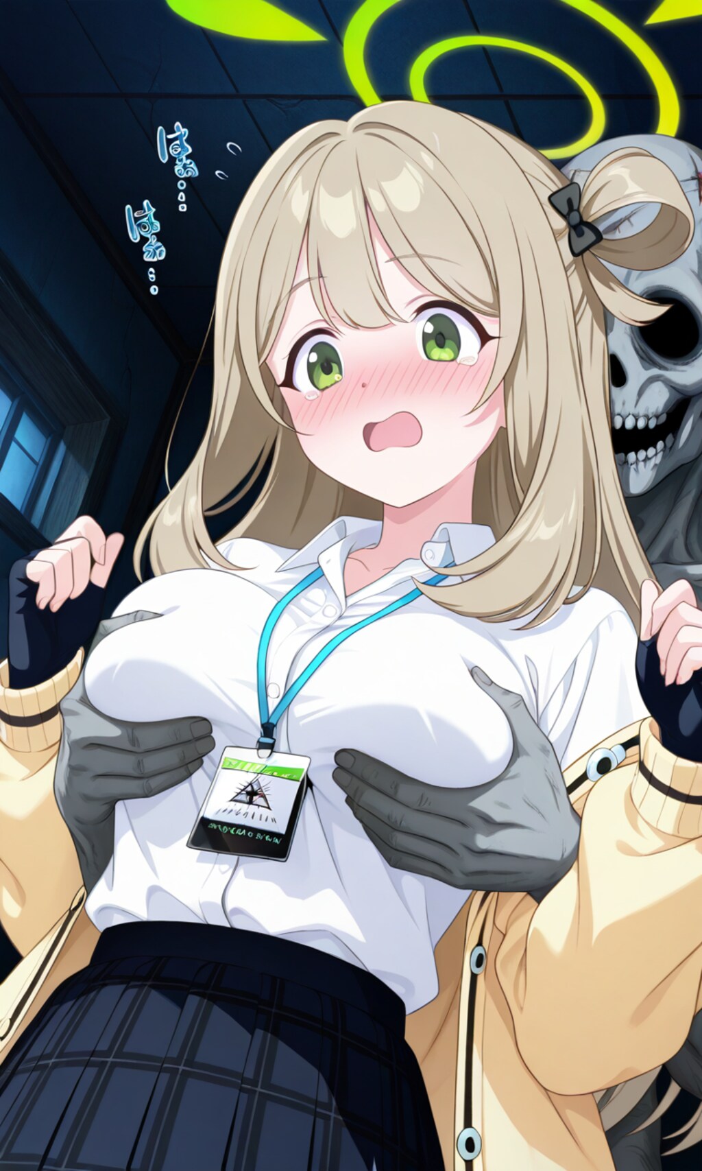 ゾンビに揉まれるノノミ