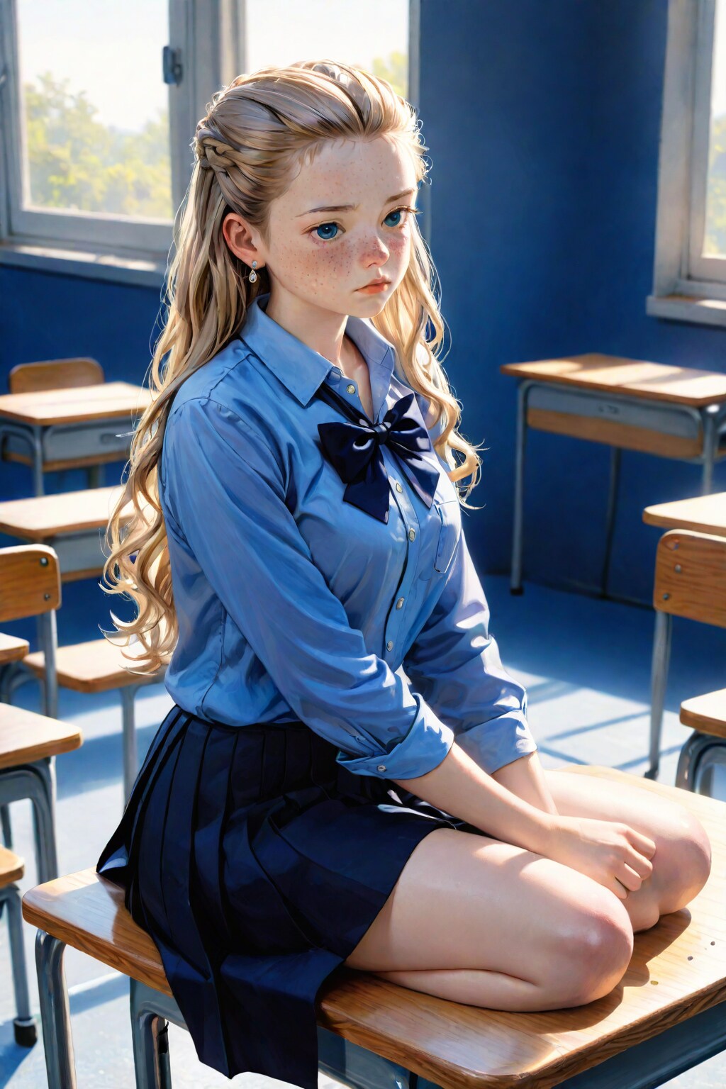 リアル気味な高校生の藍那