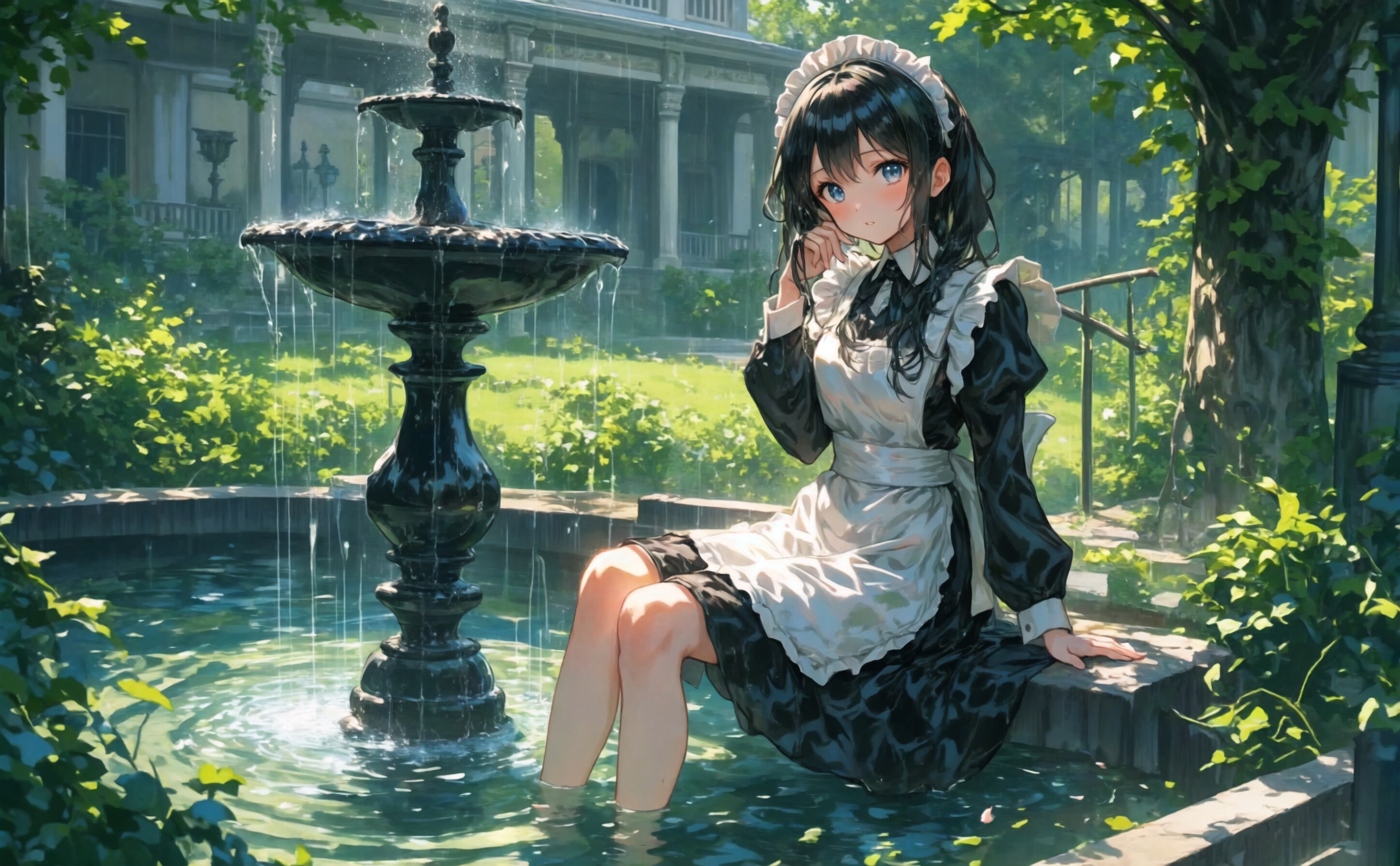 濡れメイド | の人気AIイラスト・グラビア