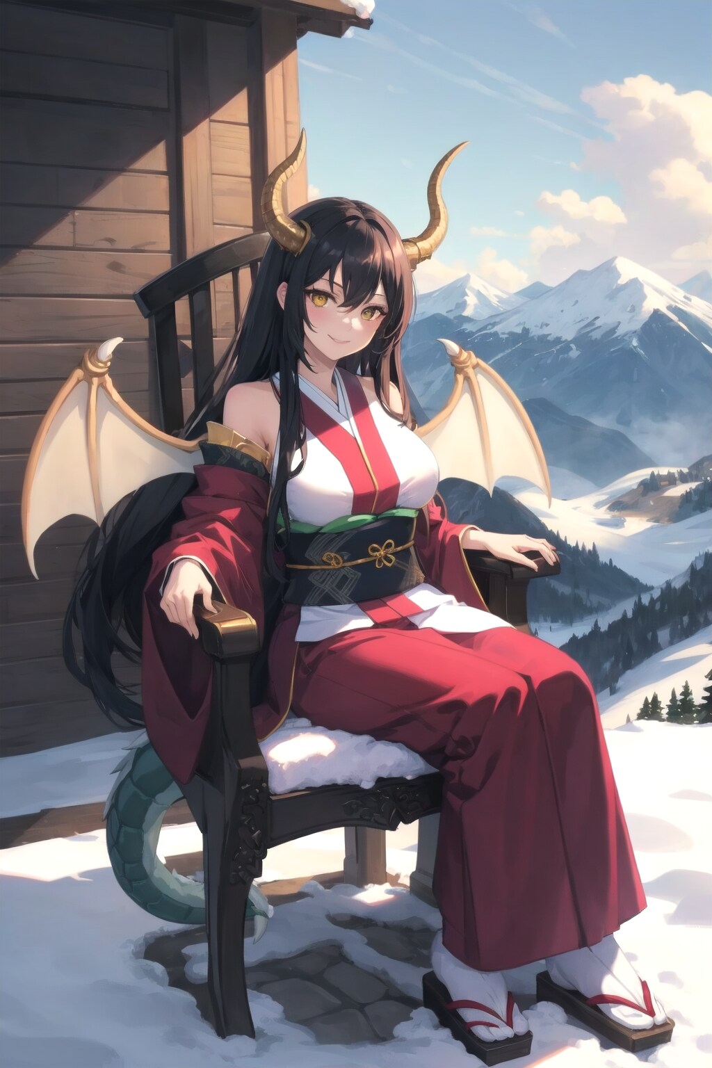 何もないけど、ゆっくりしていけ