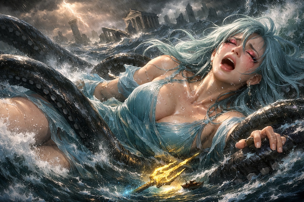 【嵐の夜、海の女神は沈みゆく――海の女神ネレイア】