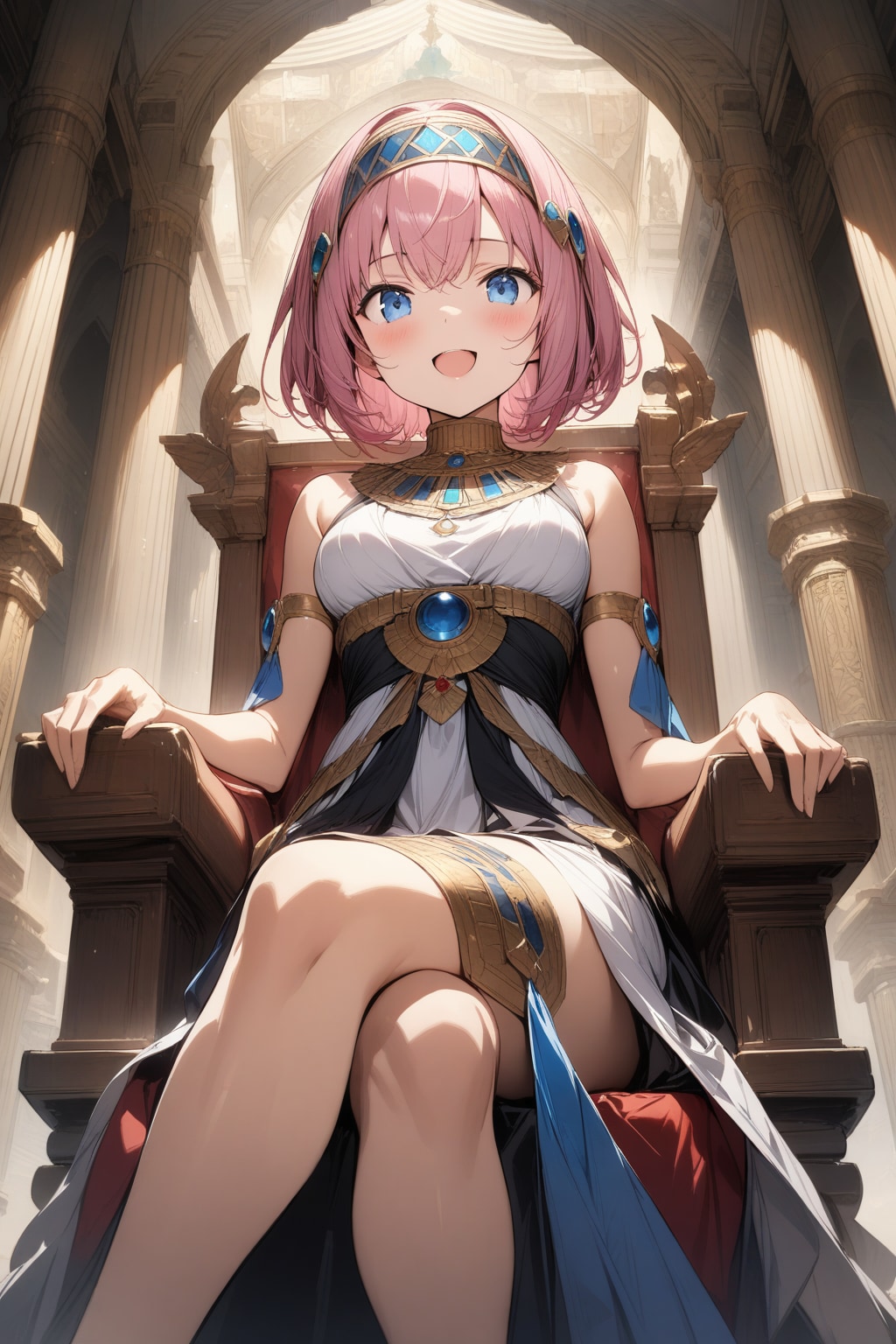 エジプトの女王様（バイト）ふたり