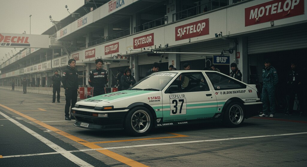 AE86レーシングカー
