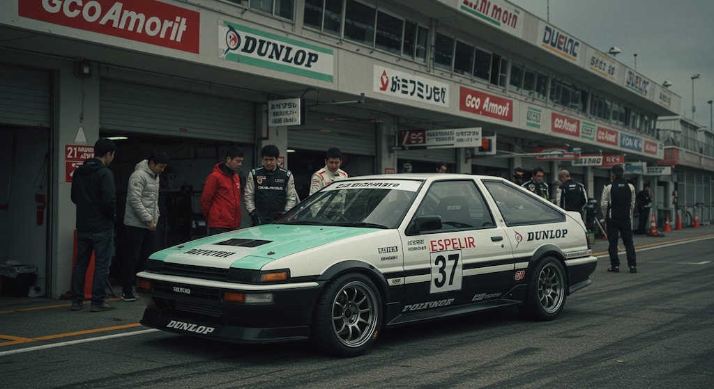 AE86レーシングカー
