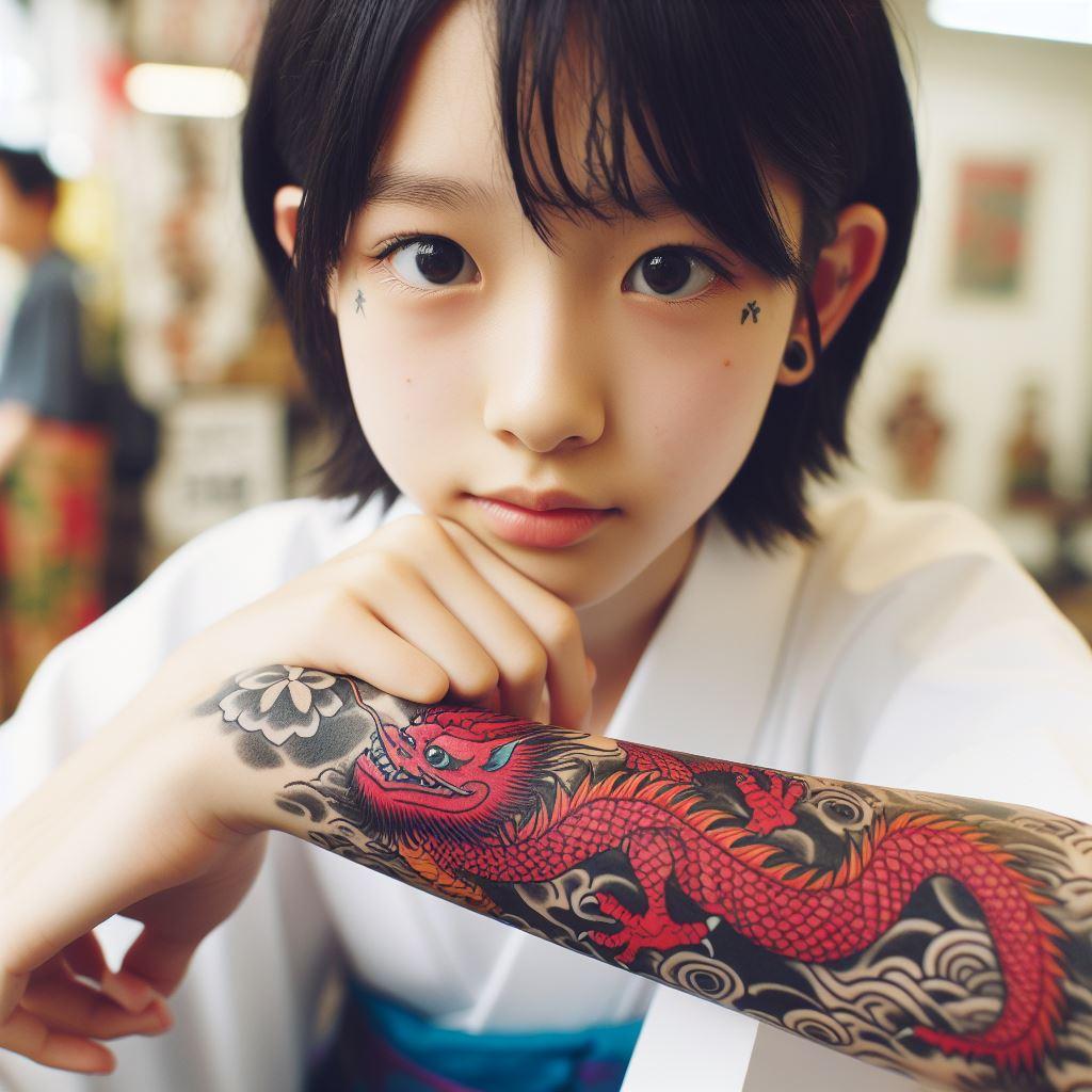 少女とドラゴン