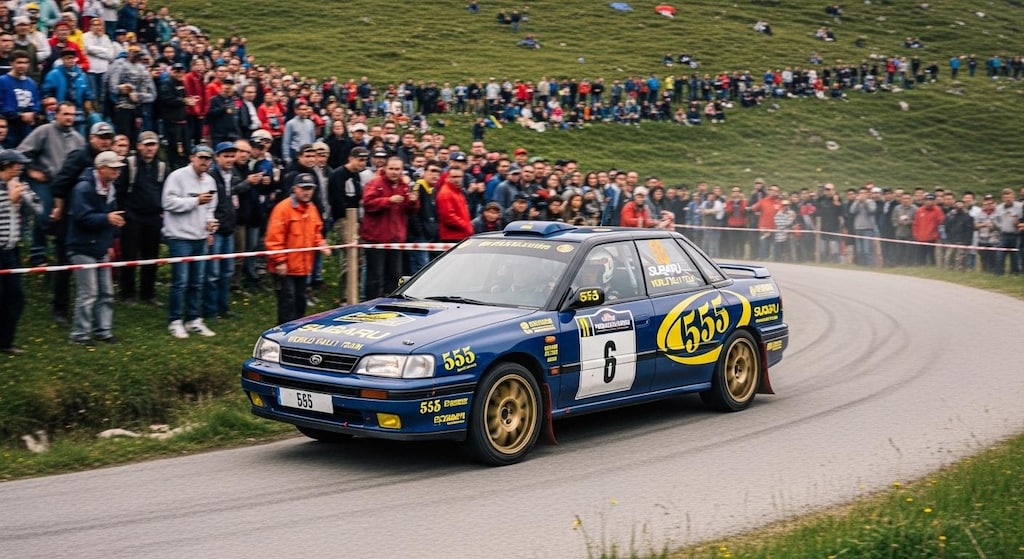 レガシィラリーカー555