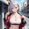 銀髪短髪クールさん_01 12枚目