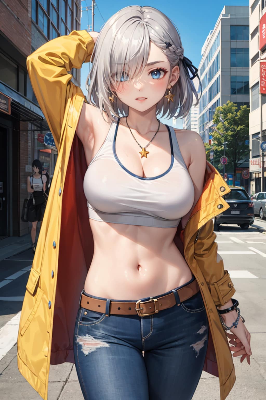 銀髪短髪クールさん_01