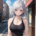 銀髪短髪クールさん_01 11枚目