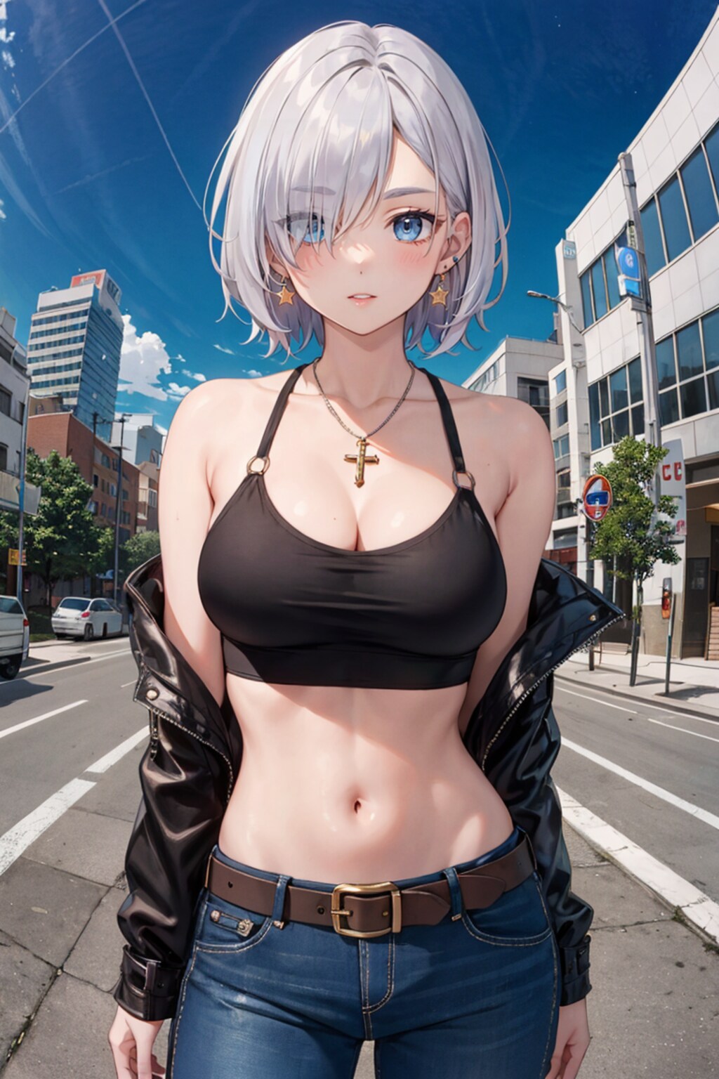 銀髪短髪クールさん_01