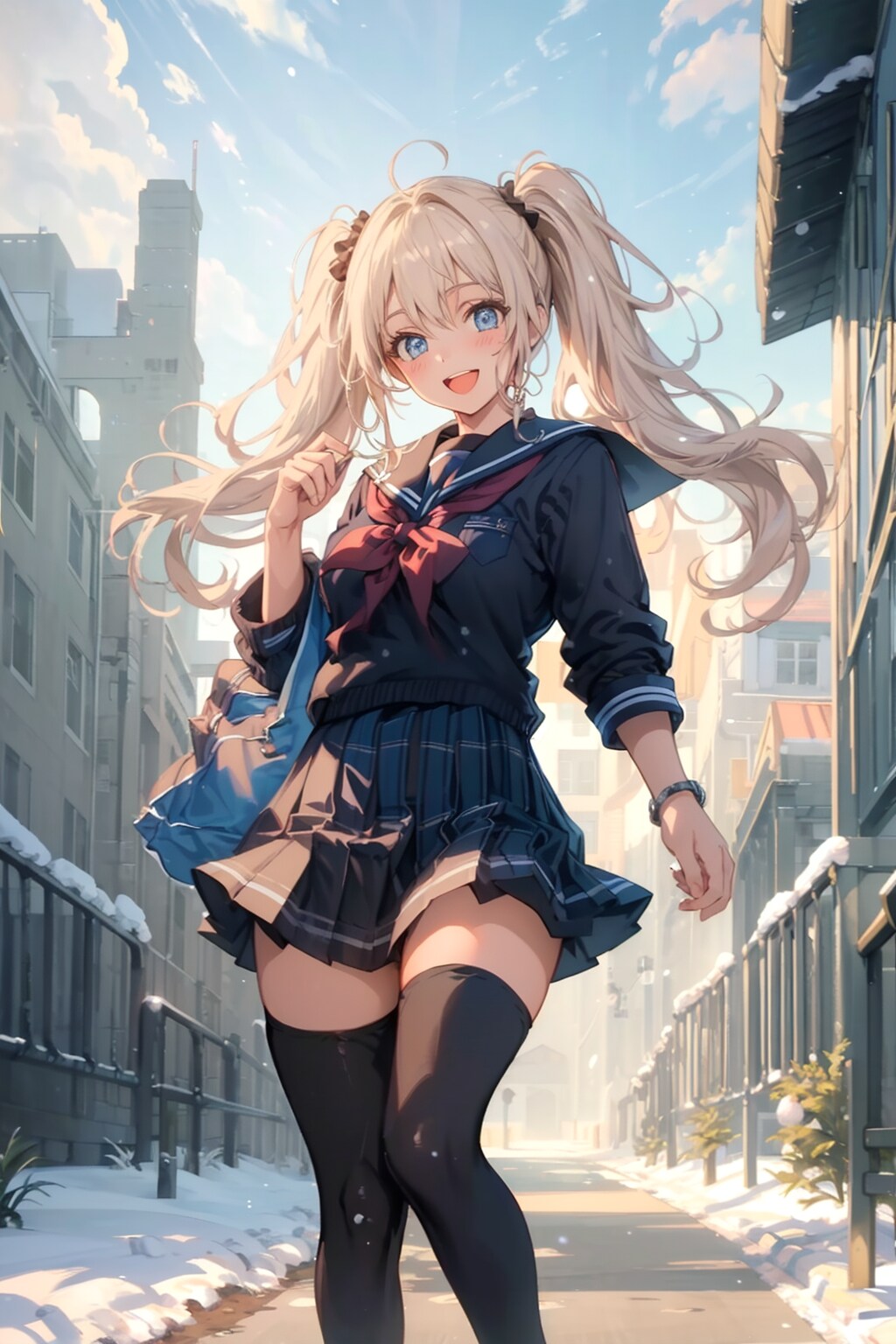 ちち生タブの「制服とニーハイ」