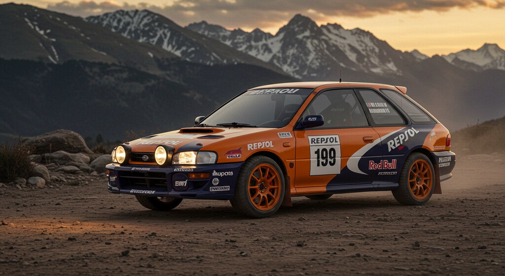 レプソルインプレッサスポーツワゴンラリーカー