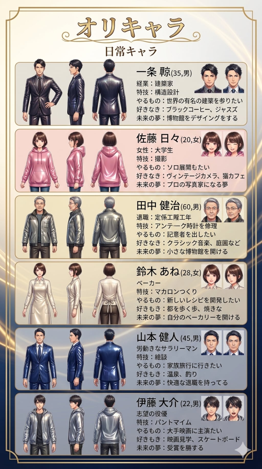 オリキャラ　日常