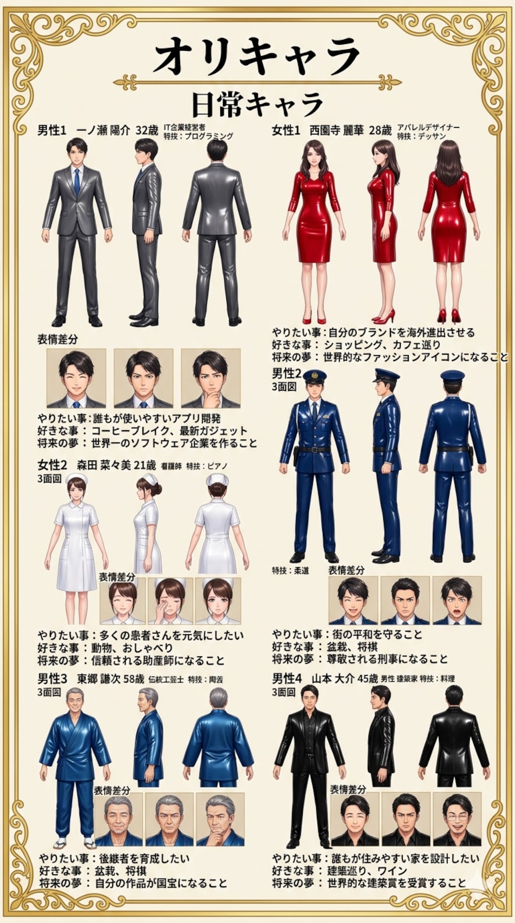 オリキャラ　日常